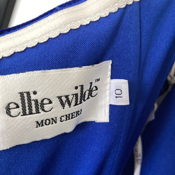 ‼️ NWT ELLIE WILDE MON CHERI GOWN SIZE 10 homecoming / prom - Picture 10 of 16